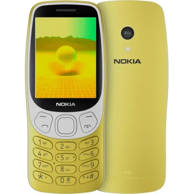Смартфон Nokia 3210 DS 2024 Y2K Gold [3210DS2024Y2KGold-B]