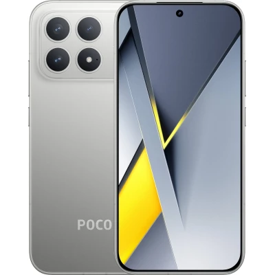 Смартфон Xiaomi Poco F8 Pro 12/256GB Titanium Silver