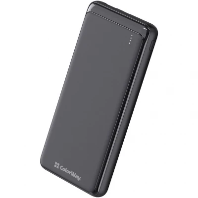 Портативна батарея ColorWay 10 000 mAh Slim