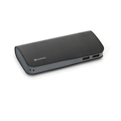 Портативная батарея PLATINET 15000mAh Input 5V/2.1A, Output 5V/2.1A, Black