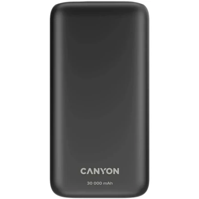 Портативна батарея Canyon PB-301 30000mAh PD/20W, QC/3.0