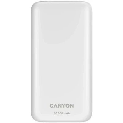Портативна батарея Canyon PB-301 30000mAh PD/20W, QC/3.0