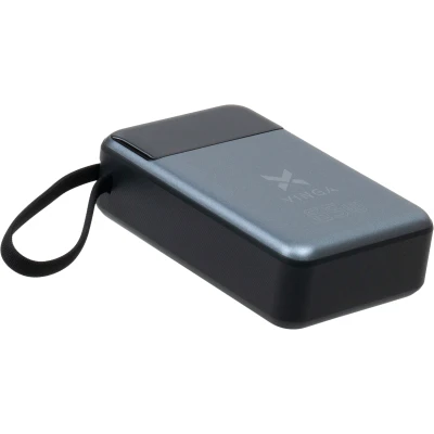 Портативная батарея Vinga 20000 mAh 65W Display USB-C Cable Grey (VPBB2065C) [VPBB2065C-B] — фото 4