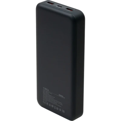 Портативная батарея Vinga 30000 mAh 100W Display VA Grey (Li-Ion) (VPBB30100) [VPBB30100-B] — фото 3