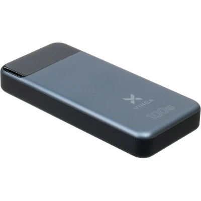 Портативная батарея Vinga 30000 mAh 100W Display VA Grey (Li-Ion) (VPBB30100) [VPBB30100-B] — фото 4