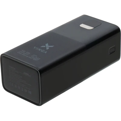 Портативна батарея Vinga 40000 mAh 22.5W Display Black (VPBB4022) [VPBB4022-B] — фото 6