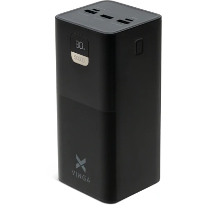Портативная батарея Vinga 50000 mAh 22.5W Display Black (VPBB5022) [VPBB5022-B]