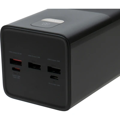 Портативна батарея Vinga 50000 mAh 22.5W Display Black (VPBB5022) [VPBB5022-B] — фото 8