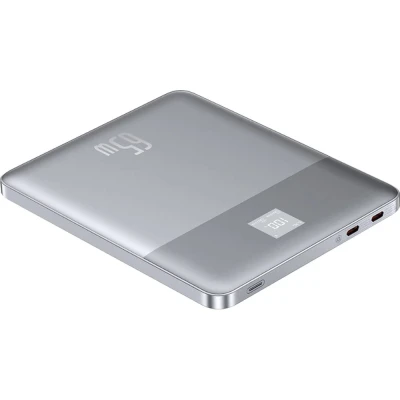 Портативна батарея Baseus Blade2 Ultra 12000mAh 65W, Galaxy Silver (P10063800S12-00 / PPBLD2-65) [P10063800S12-00PPBLD2-65-B] — фото 3