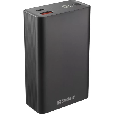 Портативна батарея Sandberg 20000mAh, PD/65W, QC/3.0, low carrent mode, +cable 100W — фото 2