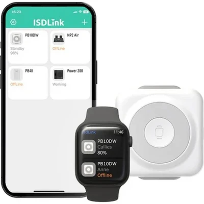 Портативна батарея iSDT PB10 DW Portable Power Bank,3000mah