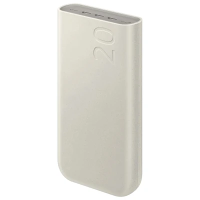 Портативна батарея Samsung 20000mAh, SuperFastCharge2.0/45W, PD/3.0, PDO/PPS, Beige (EB-P4520XUEGEU) [EB-P4520XUEGEU-B] — фото 4