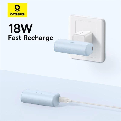 Портативна батарея Baseus Compact 4900mAh 20W Lightning, White (PPWC05I) (P10068304212-00) [P10068304212-00-B] — фото 7