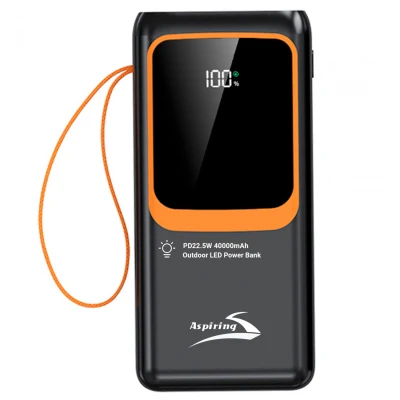 Портативна батарея Aspiring Light 40 40000mAh PD/22.5W
