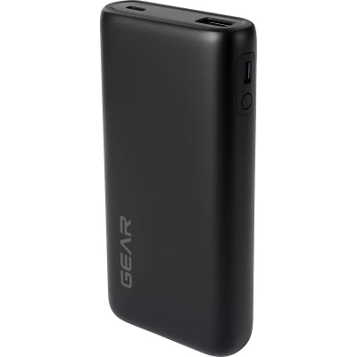 Портативна батарея GEAR 20000mAh, PD/22.5W, black