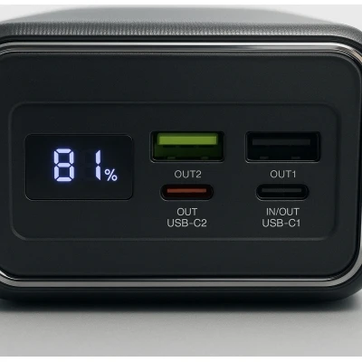 Портативна батарея GEAR 50000mAh, PD/22.5W, black (SP05) [SP05-B] — фото 3