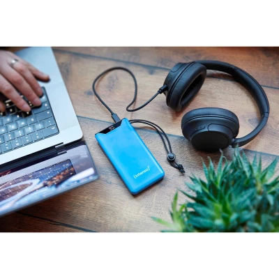 Портативная батарея Intenso F10000 10000mAh QC/3.0 blue (7332035) [7332035-B] — фото 6