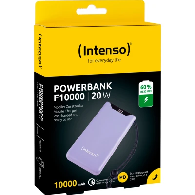 Портативна батарея Intenso F10000 10000mAh QC3.0 purple (7332033) [7332033-B] — фото 5
