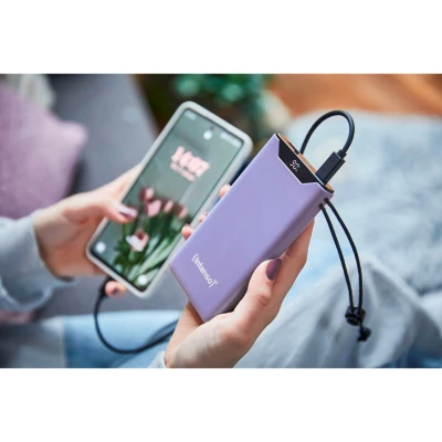 Портативная батарея Intenso F10000 10000mAh QC3.0 purple (7332033) [7332033-B] — фото 8
