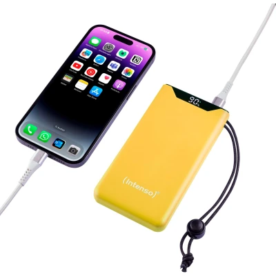 Портативна батарея Intenso F10000 10000mAh QC/3.0 yellow (7332039) [7332039-B] — фото 4