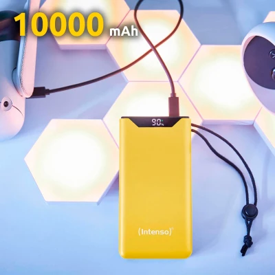 Портативна батарея Intenso F10000 10000mAh QC/3.0 yellow (7332039) [7332039-B] — фото 6