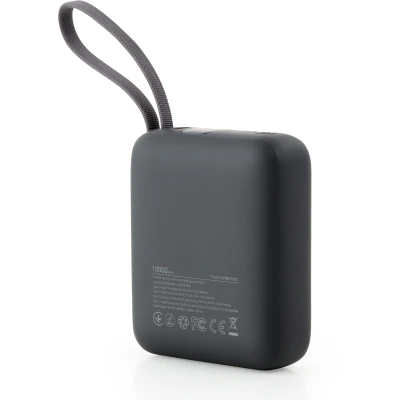 Портативна батарея Vinga 10000 mAh 35W Display Cable (VPBB1035C) [VPBB1035C-B] — фото 4