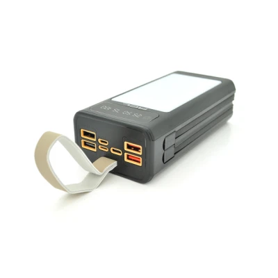 Портативная батарея ACL 30000mAh, LIGHTER, Type-C + Lighting, Black — фото 2