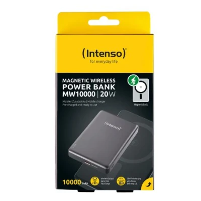 Портативна батарея Intenso MW10000 10000mAh Magnetic grey — фото 2