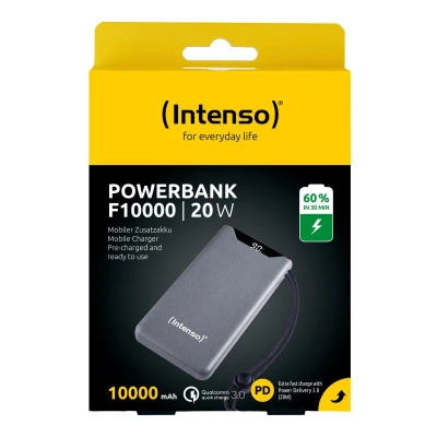 Портативна батарея Intenso F10000 10000mAh QC3.0 grey (7332034) [7332034-B] — фото 3