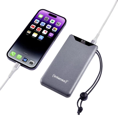 Портативная батарея Intenso F10000 10000mAh QC3.0 grey (7332034) [7332034-B] — фото 4