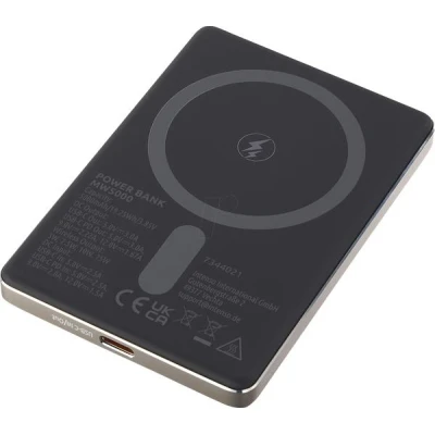 Портативна батарея Intenso MW5000 5000mAh Magnetic champagne (7344021) [7344021-B] — фото 3