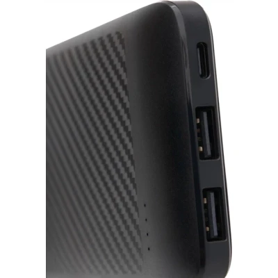 Портативная батарея GEAR 10000mAh, 10W, USB-TypeC, 2*USB-A, Micro-USB, black (SL10) [SL10-B] — фото 4