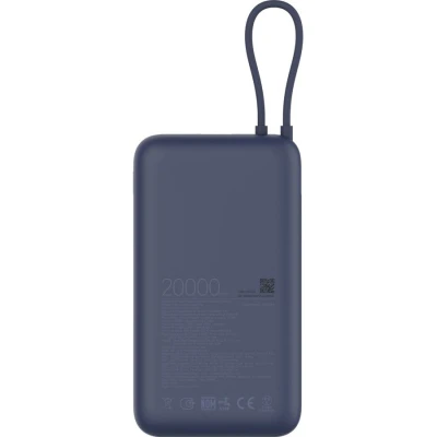 Портативная батарея Xiaomi 20000mAh 33W Integrated Cable (BHR8975GL / 1096299) [BHR8975GL1096299-B] — фото 5