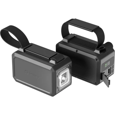 Портативна батарея Sandberg 40000mAh Survivor 100W, IPX4 Water resist, LED Torch, Pass-Through Charging — фото 2