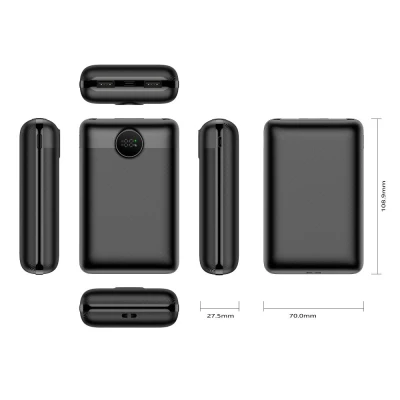 Портативная батарея VEGER 20000mAh S20 22.5W PD/3/0 QC/3.0 black — фото 2