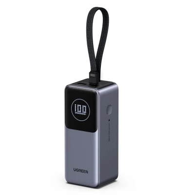 Портативна батарея Ugreen 20000 mAh 130W Cable Space gray
