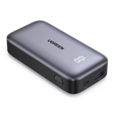 Портативная батарея Ugreen 10000 mAh 30W Fast Charging Grey-black