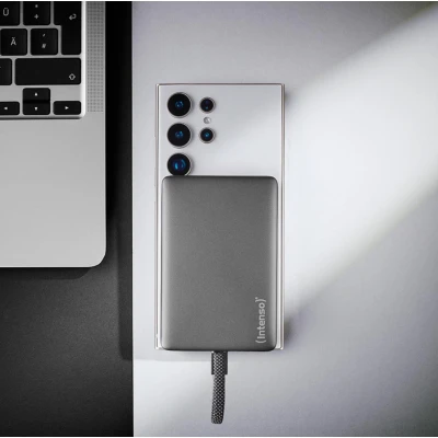 Портативна батарея Intenso MC10000 10000mAh PD/20W MAG Grey (7340034) [7340034-B] — фото 2