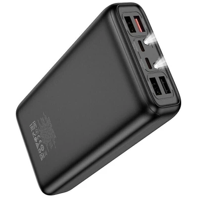 Портативная батарея HOCO 30000mAh Apollo PD/65W QC/3.0 Black (DB81 / 714720) [DB81714720-B] — фото 3