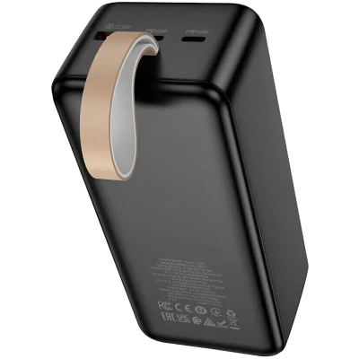 Портативна батарея HOCO 40000mAh Aquila PD/3.0/65W QC/3.0 Black — фото 2