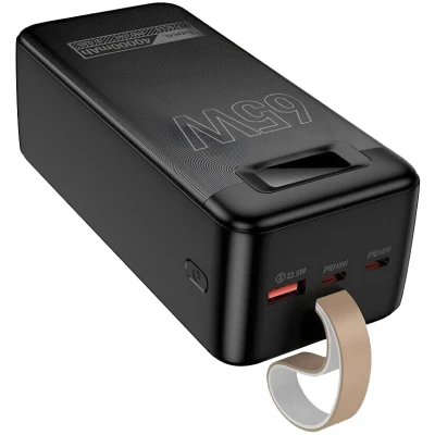 Портативна батарея HOCO 40000mAh Aquila PD/3.0/65W QC/3.0 Black (DB82 / 714726) [DB82714726-B] — фото 4
