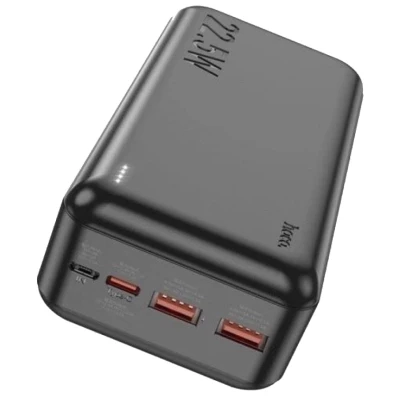 Портативна батарея HOCO 30000mAh Astute 22.5W PD QC Black — фото 2