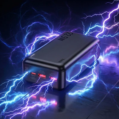 Портативна батарея HOCO 30000mAh Astute 22.5W PD QC Black (J101B / 714732) [J101B714732-B] — фото 6
