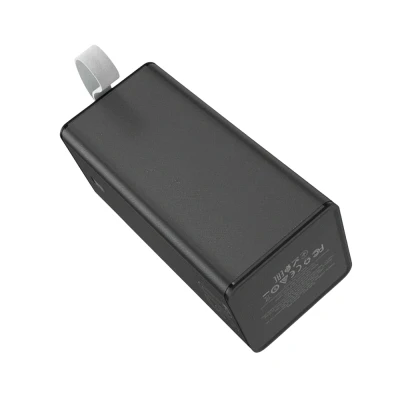 Портативная батарея HOCO 50000mAh Powermaster PD/20W, QC/22.5W, Lamp, Black (J86A / 714738) [J86A714738-B] — фото 3
