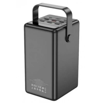 Портативна батарея HOCO 100000mAh Endure 22.5W PD, QC, LED Lamp, Black — фото 2