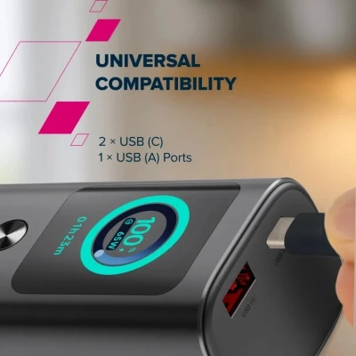 Портативна батарея Canyon 20000mAh OnPower 265 PD/100W (CNS-CPB265DG) [CNS-CPB265DG-B] — фото 11