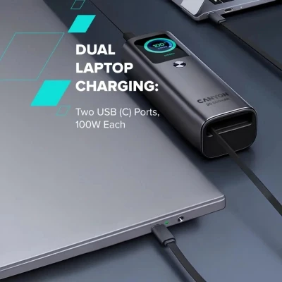 Портативна батарея Canyon 20000mAh OnPower 265 PD/100W (CNS-CPB265DG) [CNS-CPB265DG-B] — фото 6