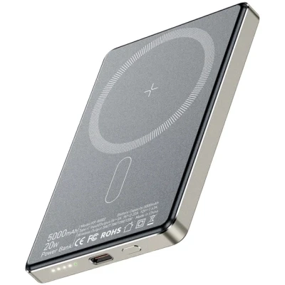 Портативна батарея Essager 5000mAh Cross-border magnetic 20W PD QC/3.0 (EDY5K-YJ0A-Z) [EDY5K-YJ0A-Z-B] — фото 5