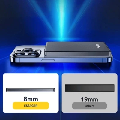 Портативная батарея Essager 5000mAh Cross-border magnetic 20W PD QC/3.0 (EDY5K-YJ0A-Z) [EDY5K-YJ0A-Z-B] — фото 10