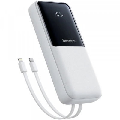 Портативна батарея Baseus Lipow 20000mAh 22,5W PD, QC/3.0, White — фото 2